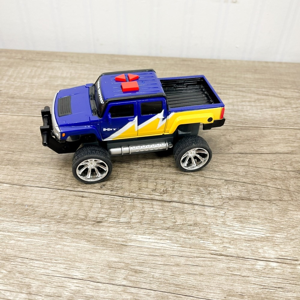 Road Rippers H3T Top Tune 5.5" Comeback Action H3T Blue Yellow Works Toy State